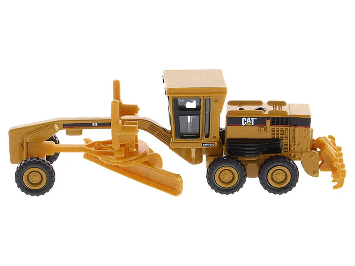CAT Caterpillar 163H Motor Grader Yellow | 1/87 Diecast Construction Model | Diecast Masters | Collector Quality