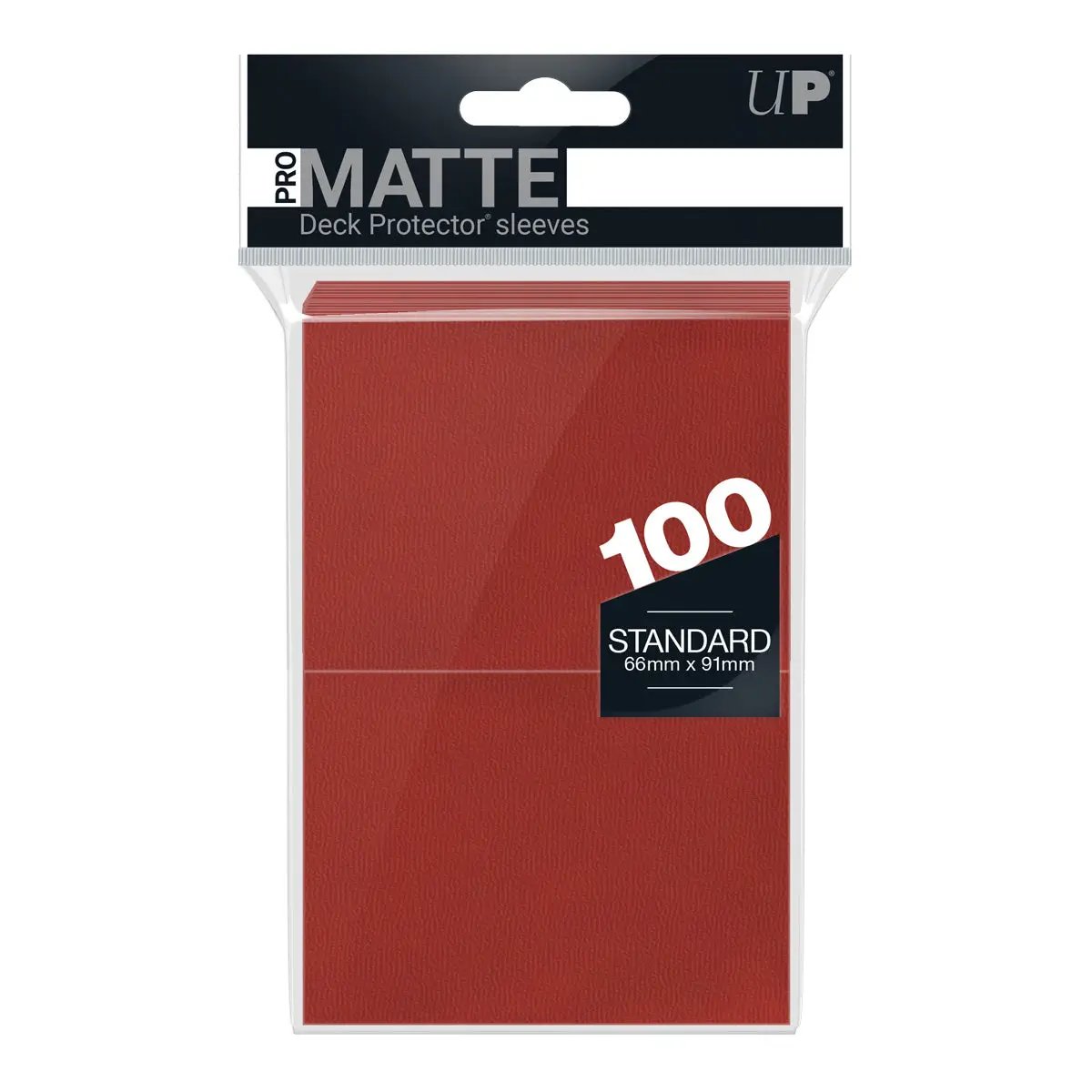 Deck Protectors - Pro-Matte - Standard - Red (100 per pack)