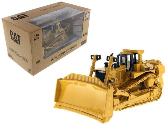 CAT Caterpillar D11R Track Type Tractor with Operator | 1/50 Diecast Model Tractor | Diecast Masters | Core Classics Series