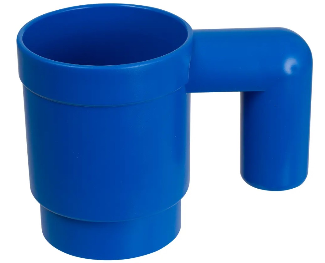 LEGO® Upscaled Mug | Blue Color | Life Size Design | Ages 5+