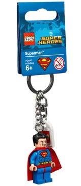 LEGO® DC Superman Key Chain | Minifigure Accessory | Ages 6+