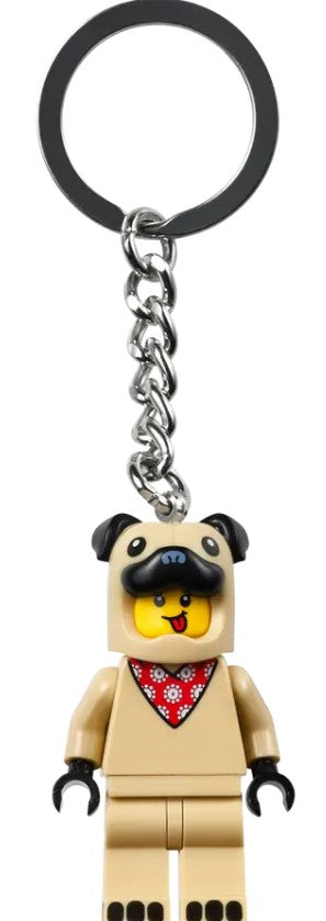 LEGO® French Bulldog Key Chain | Ages 6 Plus | Collectible Dog Accessory