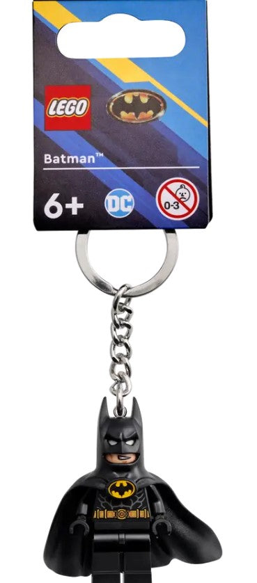 LEGO® Batman Key Chain | DC Superhero Minifigure | Ages 6+