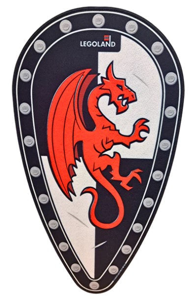 LEGO® Dragon Clan Shield | LEGOLAND Exclusive | Durable Design | Ages 6 And Up