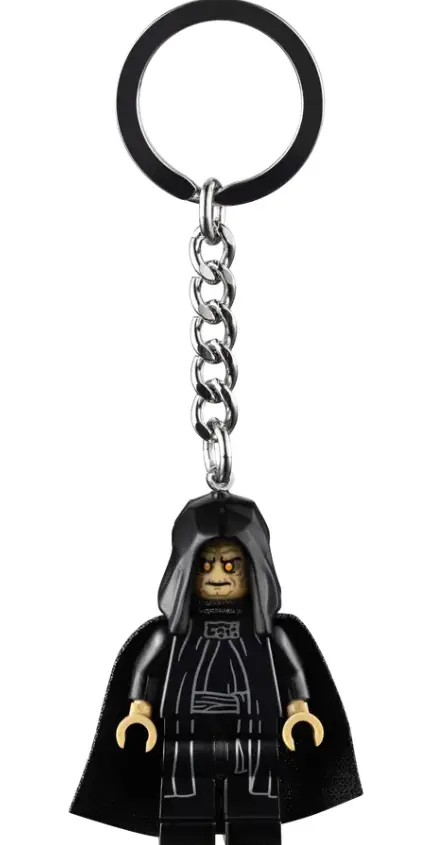 LEGO® Star Wars™ Emperor Palpatine™ Pilot Key Chain - 854289 - LEGOLAND® New York Resort Online Shop