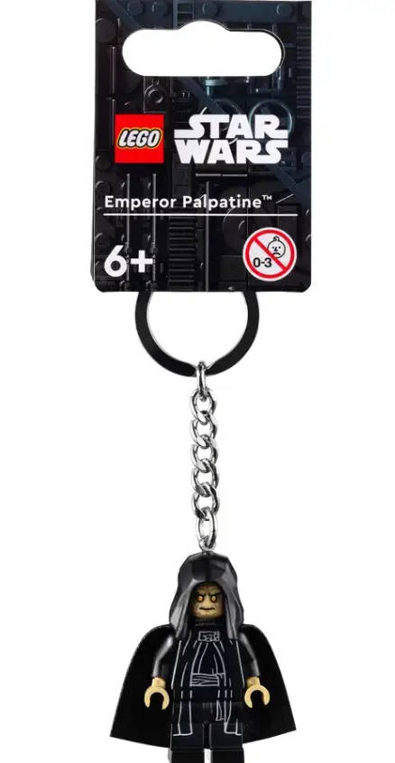 LEGO® Star Wars™ Emperor Palpatine™ Pilot Key Chain - 854289 - LEGOLAND® New York Resort Online Shop
