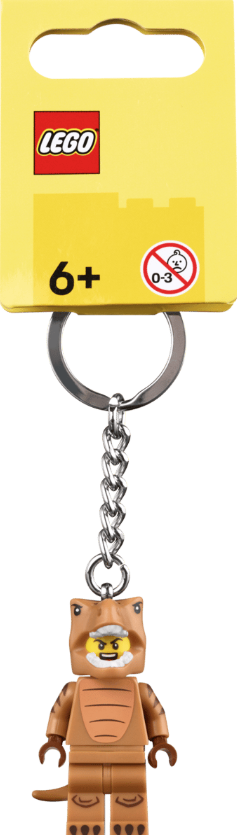 LEGO® T Rex Suit Guy Key Chain | Dinosaur Minifigure | Ages 6+