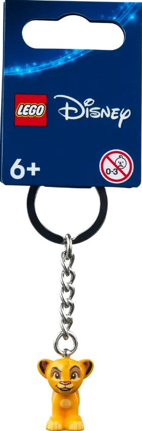 LEGO® Disney Simba Key Chain | Lion King Character | Ages 6+