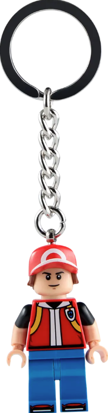 LEGO® Pokémon Red Key Chain | Ages 6 And Up | One Piece Accessory