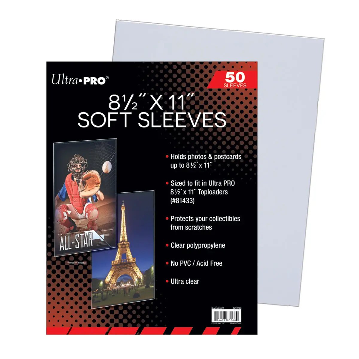 Soft Sleeves 8-1/2x11 - 50 Pack