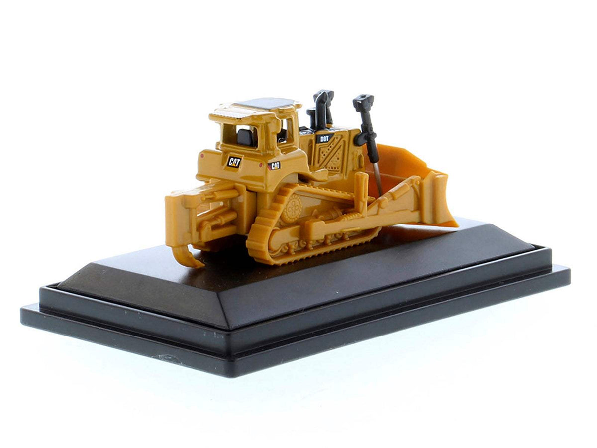 CAT Caterpillar D8T Track-Type Tractor Yellow | Diecast Model Tractor | Diecast Masters | Micro-Constructor Series