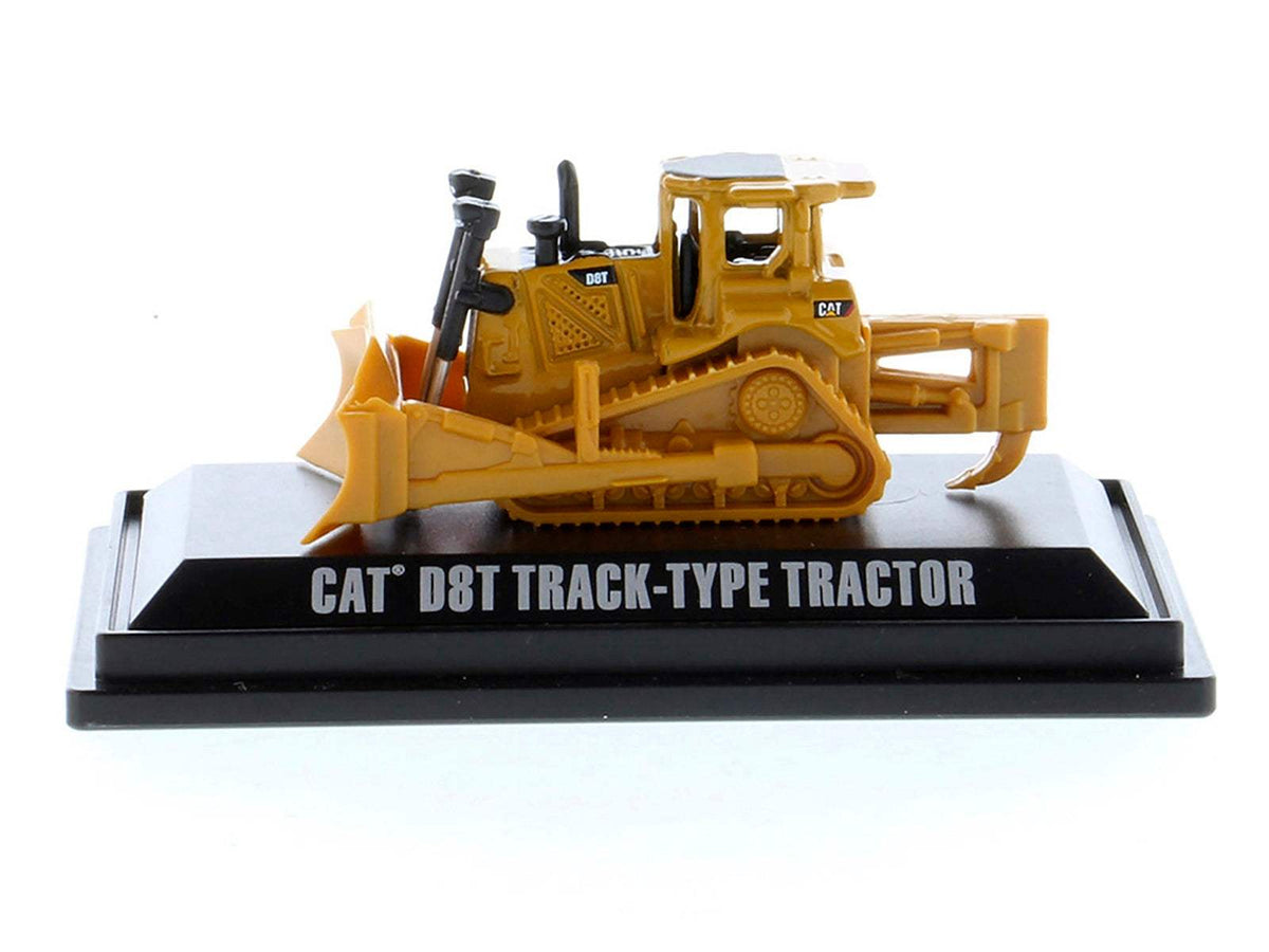 CAT Caterpillar D8T Track-Type Tractor Yellow | Diecast Model Tractor | Diecast Masters | Micro-Constructor Series