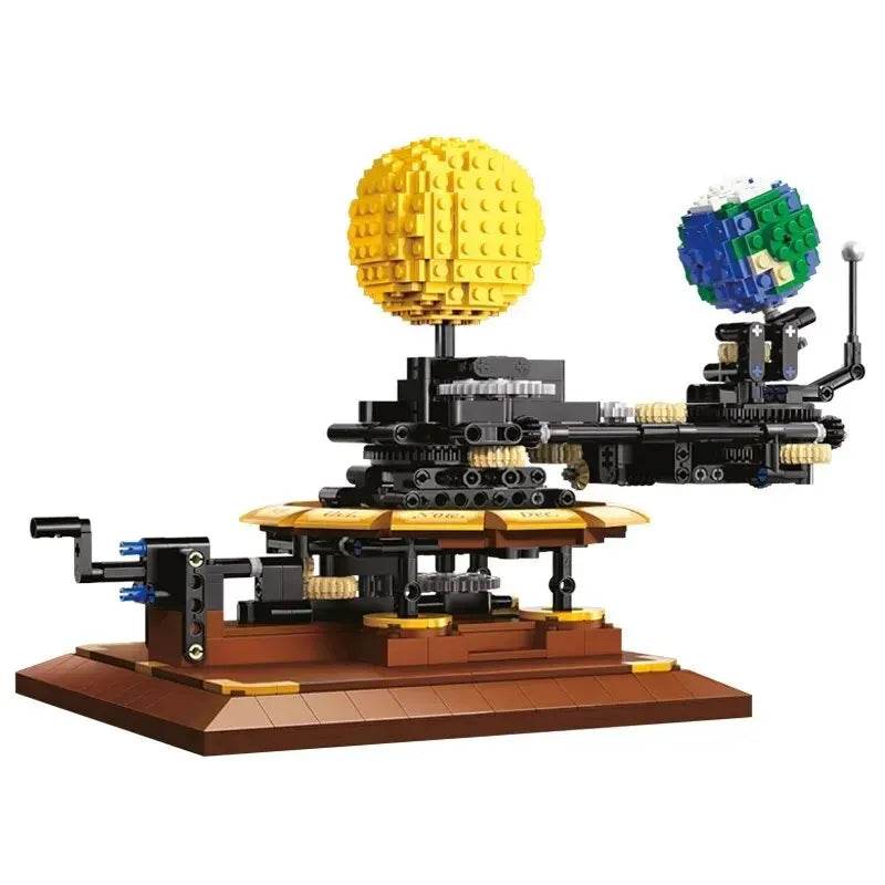 865-Piece Educational Solar System Clock Building Blocks for Kids - ToylandEU