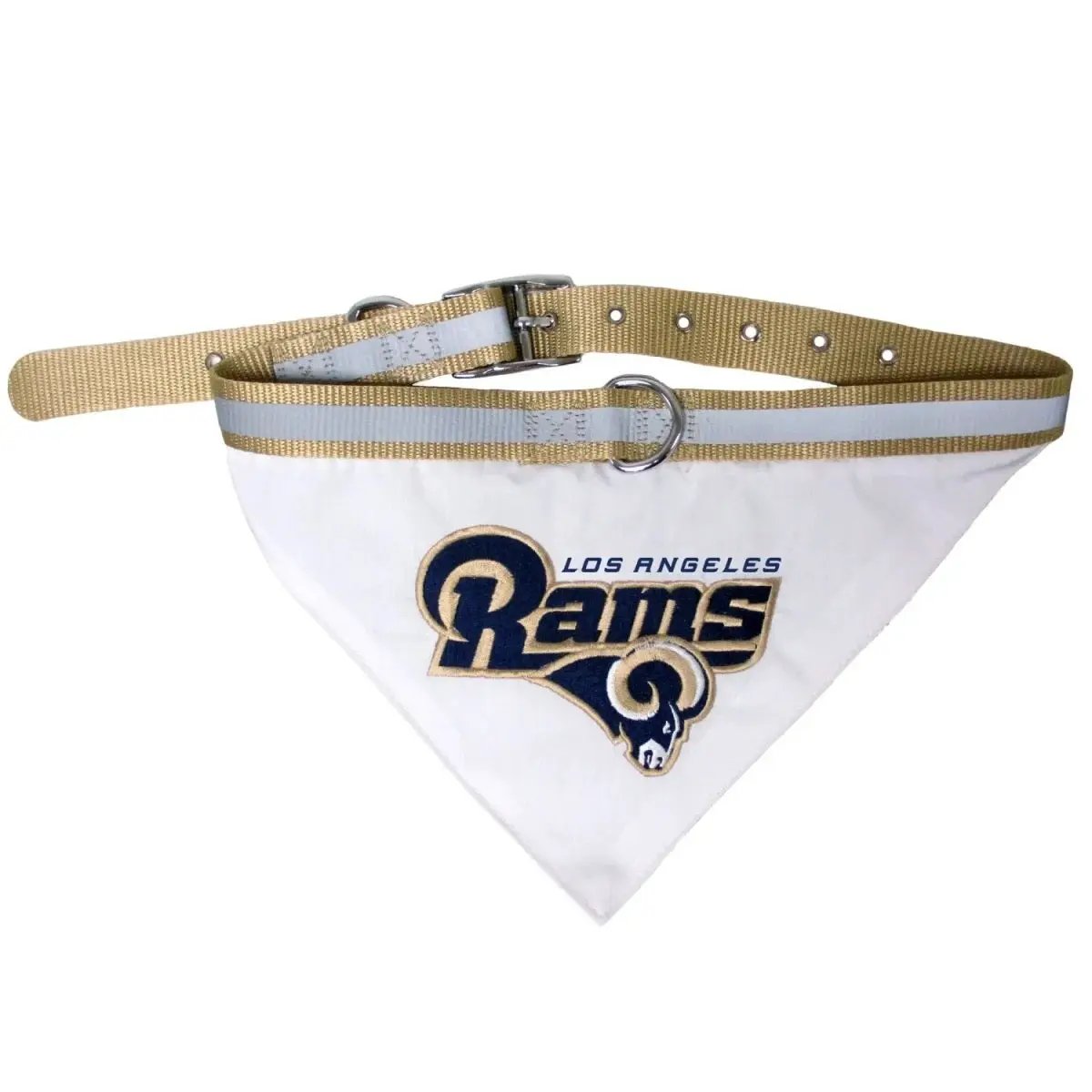 Los Angeles Rams Pet Bandanna Size S