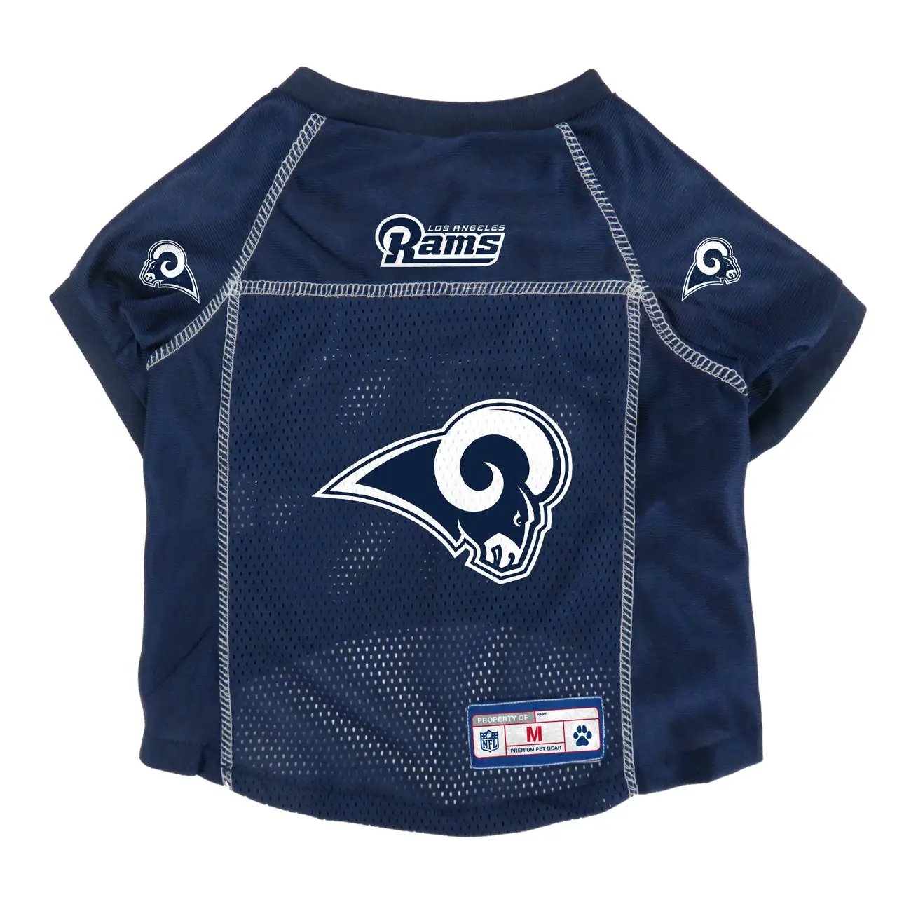 Los Angeles Rams Pet Jersey Size M