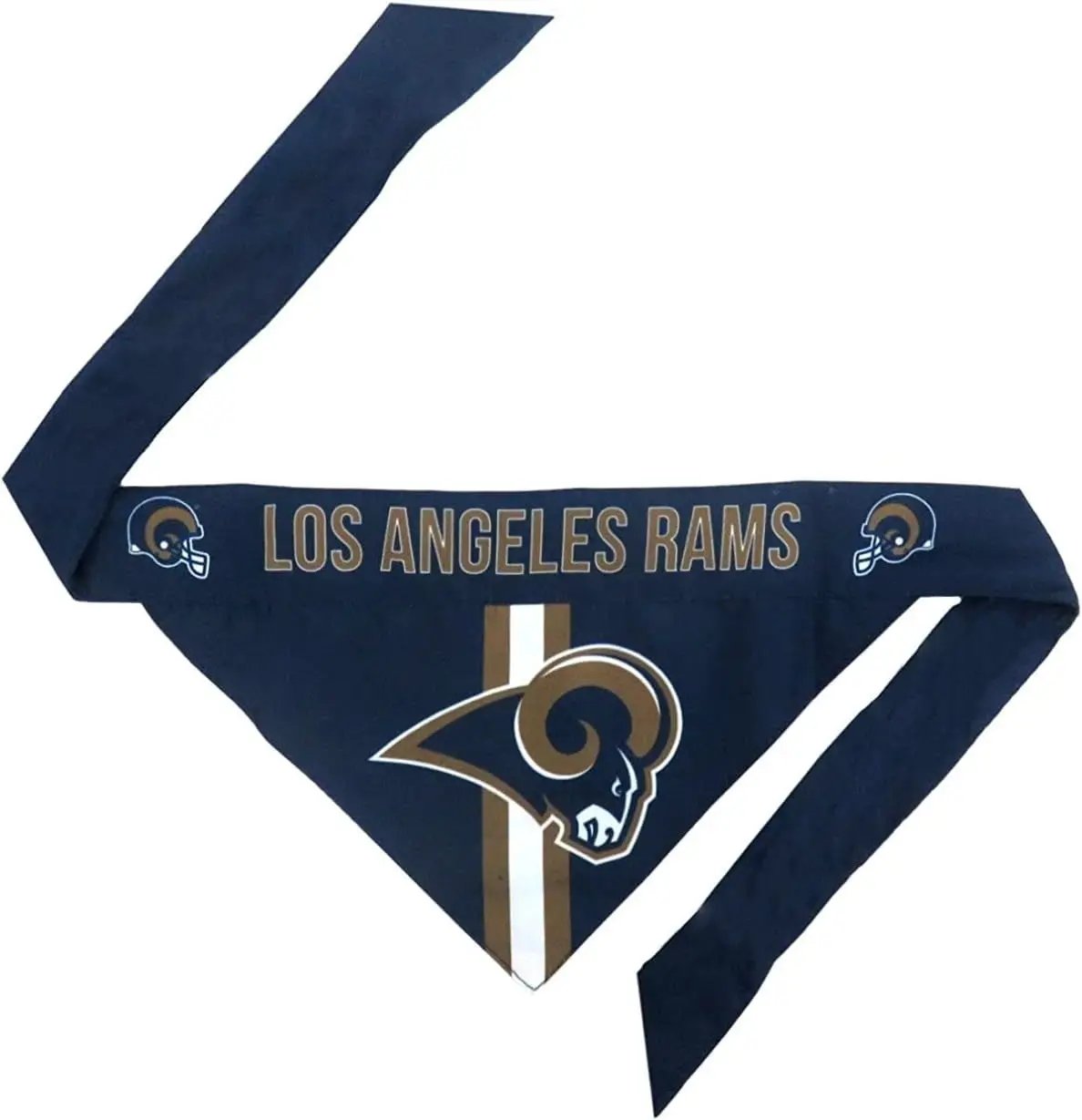 Los Angeles Rams Pet Bandanna Size XL