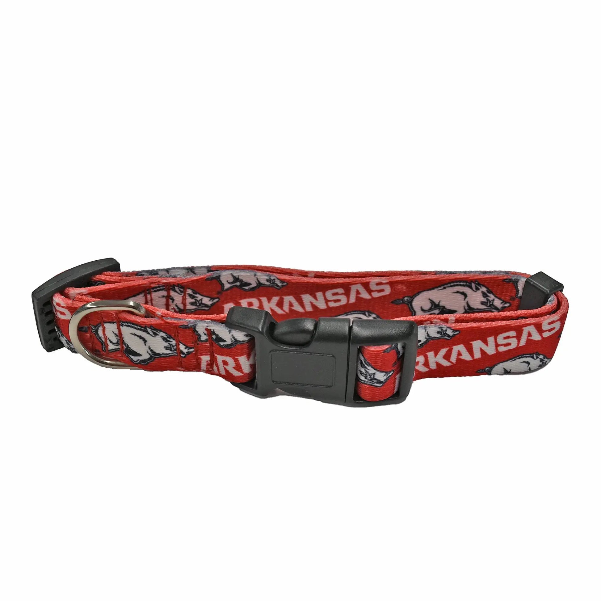 Arkansas Razorbacks Pet Collar Size M