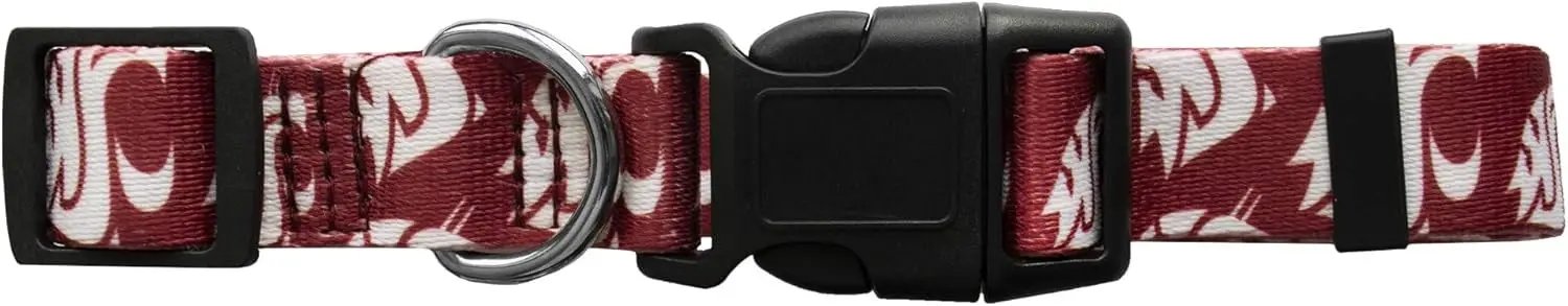 Washington State Cougars Pet Collar Size L