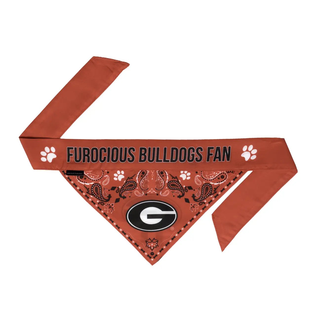 Georgia Bulldogs Pet Bandanna Size M