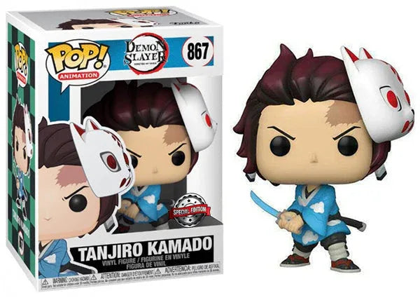 Tanjiro Kamado (Black Sword, Mask, Demon Slayer) 867 - Special Edition Exclusive - ToylandEU