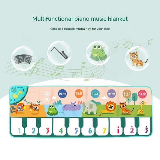 Kids' Animal Music Game Carpet | 110 x 36 cm