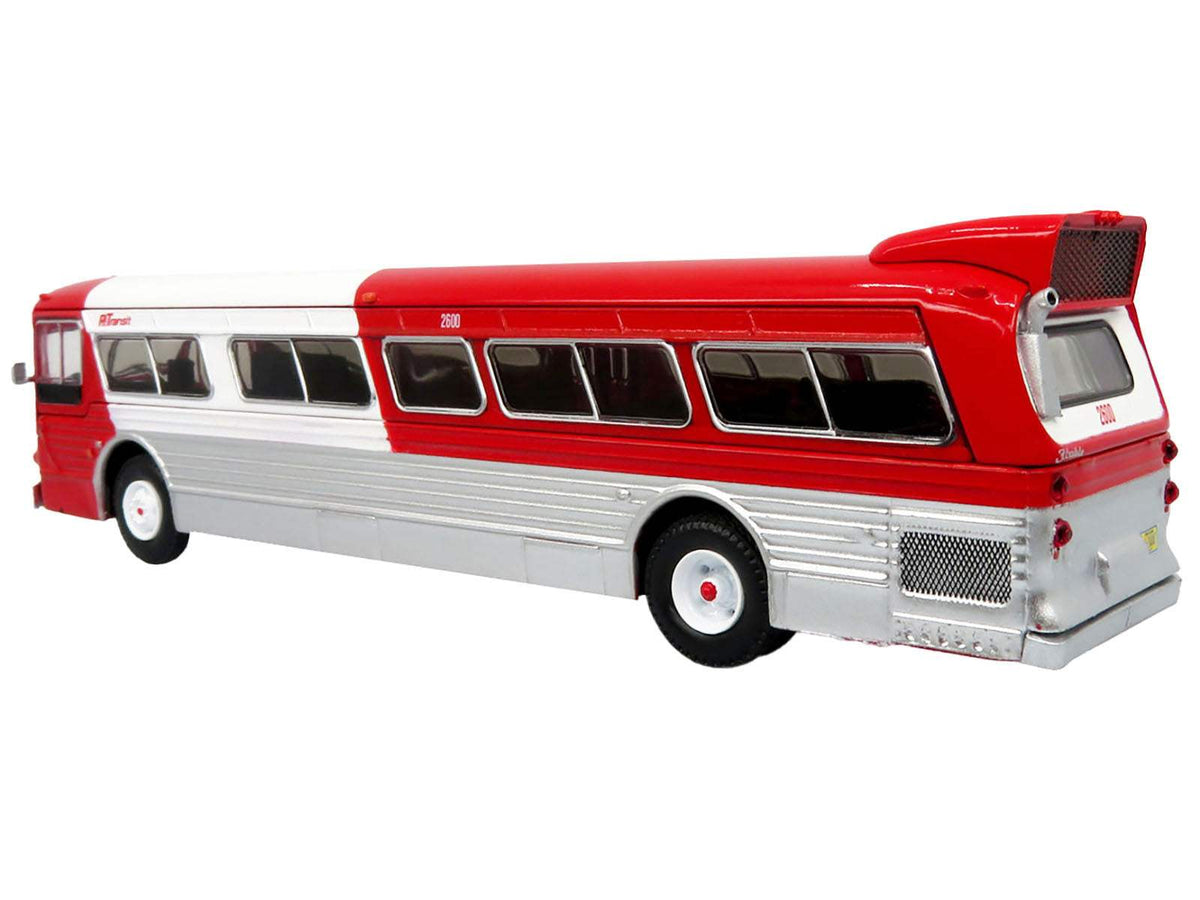 Flxible 53102 New Look Transit Bus | 1/87 Diecast Bus Model | Iconic Replicas | Pittsburgh Area Transit Series
