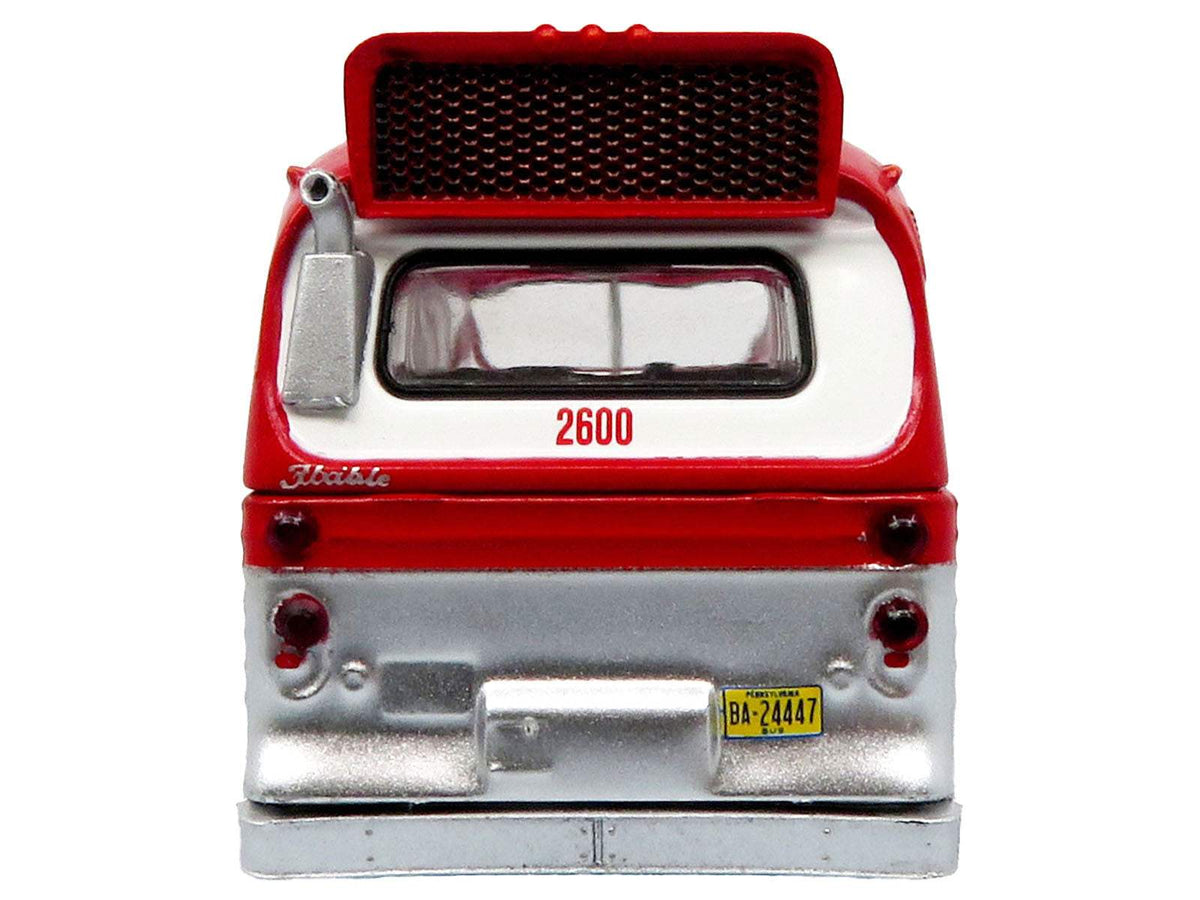 Flxible 53102 New Look Transit Bus | 1/87 Diecast Bus Model | Iconic Replicas | Pittsburgh Area Transit Series