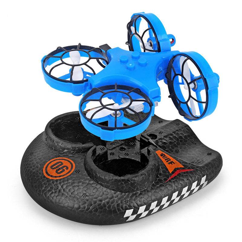 3In1 RC Hovercraft | Air Land Water Modes | One-Touch Start | Soft Foam Kids Toy