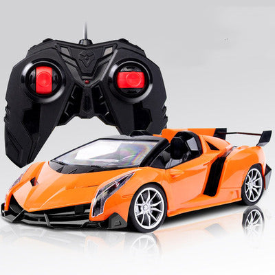 Remote Control Racing Car 116 Model with LED Lights and Airflow Line Body Toyland EU Toyland EU