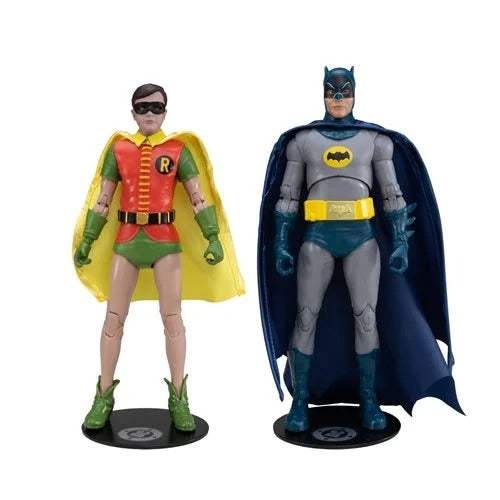 DC Multiverse McFarlane Batman Action Figure | Classic TV Series | 2-Pack