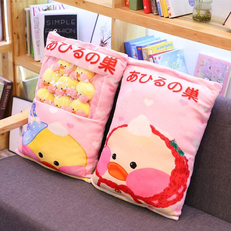 Kawaii LaLafanfan Cafe Duck Plush Balls | 8 Pieces