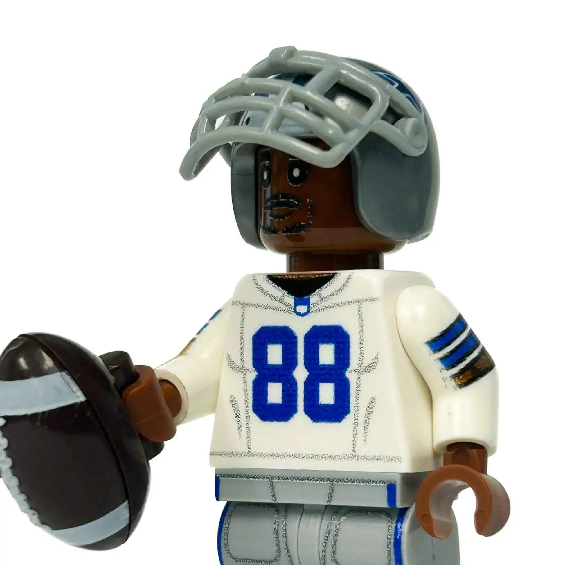#88 WR Dallas Football Player Minifig - ToylandEU