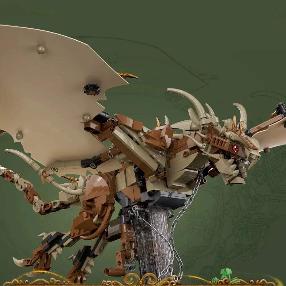 886 Piece Dragon World Building Blocks Set For Creative Kids - ToylandEU