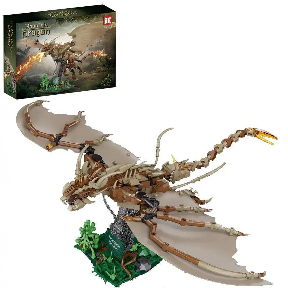 886 Piece Dragon World Building Blocks Set For Creative Kids - ToylandEU