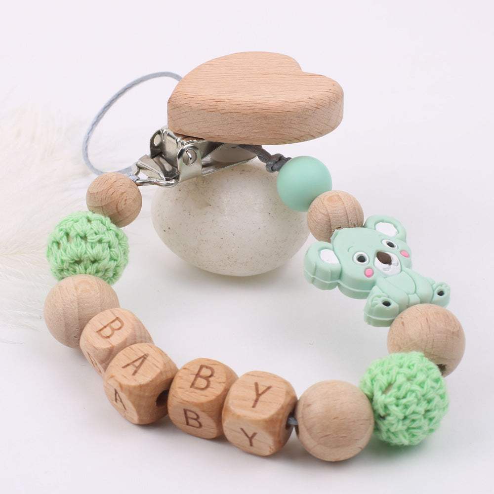 Beech Wood Koala Pacifier Chain | 31 cm