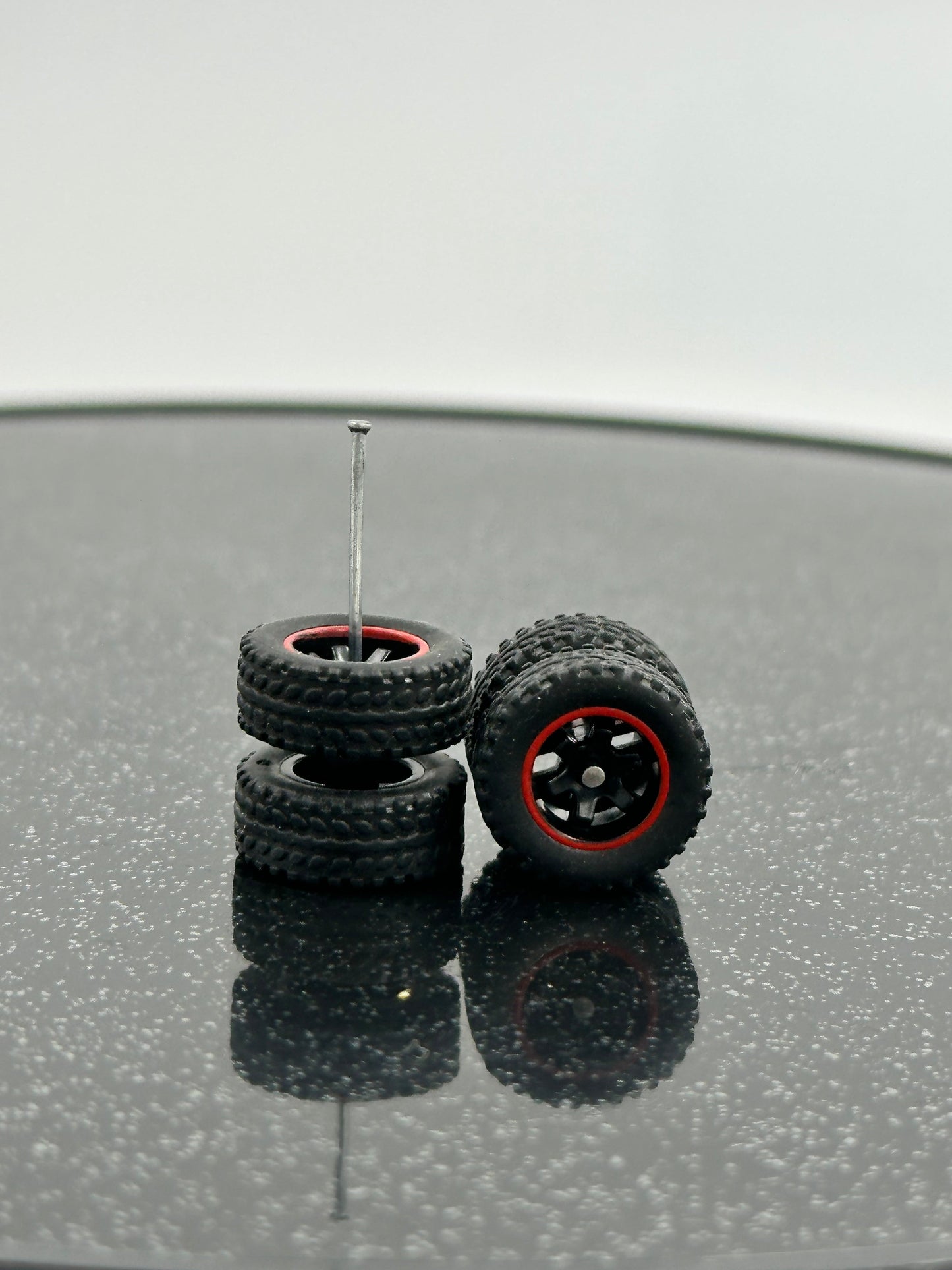 Realistic Drive Rubber Wheels for Diecast Cars One Sixty Four