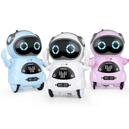 Mini Pocket Robot | Voice Activation | Speech Recognition | For Kids