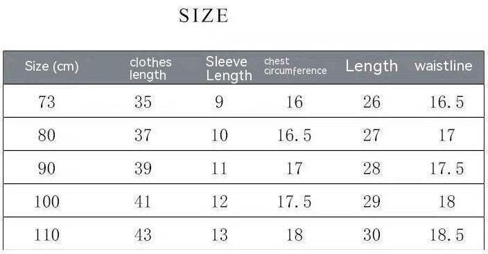 Kids' Short-Sleeve Cartoon Animal Two-Piece Set | Western Style