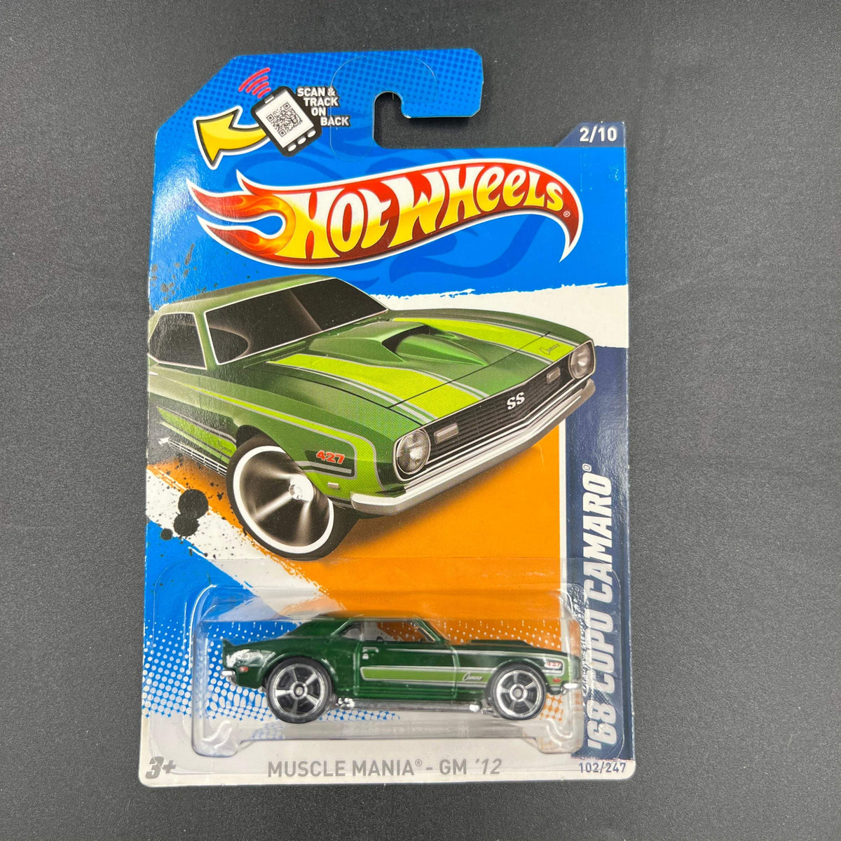 Hot Wheels Diecast Cars | 1:64 Scale | Blue Card Assortment | For Collectors