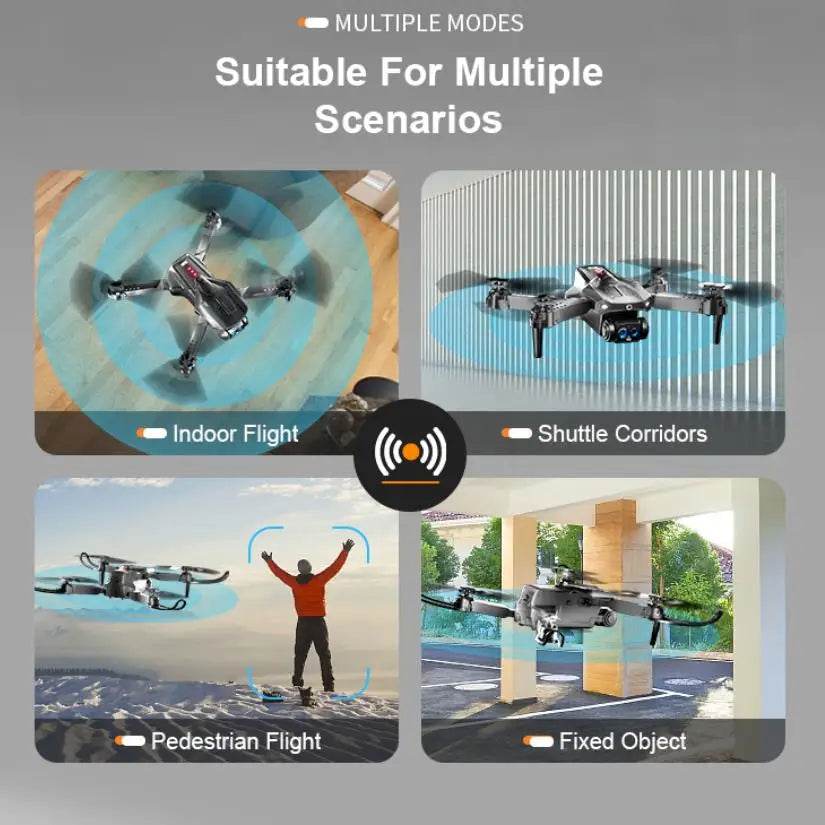 8K HD Dual Camera Drone with WiFi FPV and 360° Obstacle Avoidance - ToylandEU