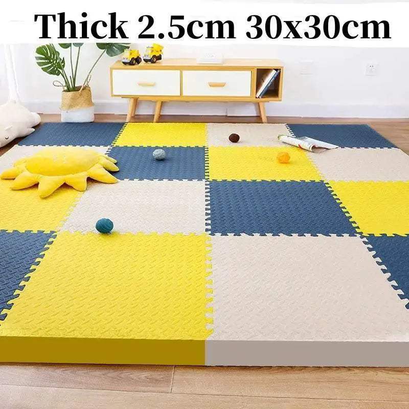 8PCS Tatami Gyms and Playmats Baby Floor Mat Sound Deadening Puzzle Mat for Babies Noise Reduction and Playground Entertainment - ToylandEU