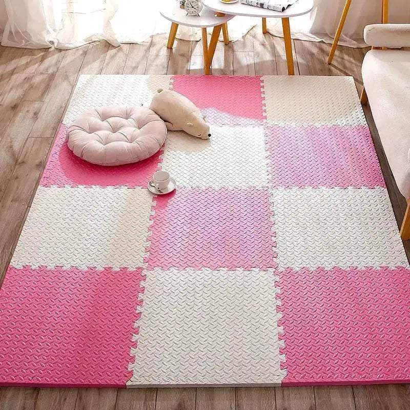8PCS Tatami Gyms and Playmats Baby Floor Mat Sound Deadening Puzzle Mat for Babies Noise Reduction and Playground Entertainment - ToylandEU