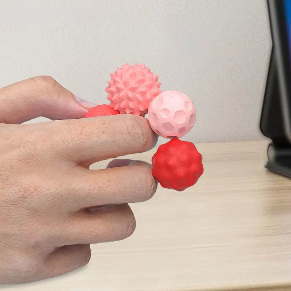 8Pcs Silicone Magnetic Sensory Balls Fidget Toy for Stress Relief - ToylandEU