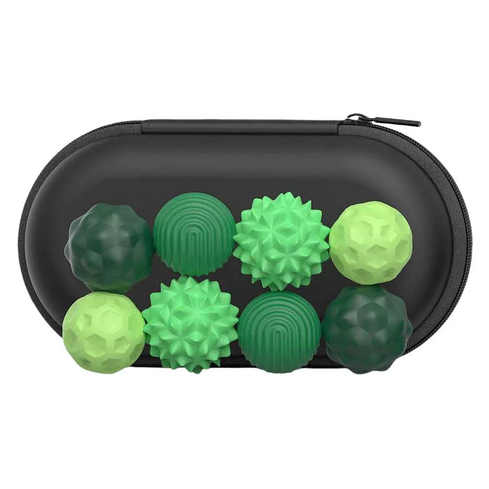 8Pcs Silicone Magnetic Sensory Balls Fidget Toy for Stress Relief - ToylandEU