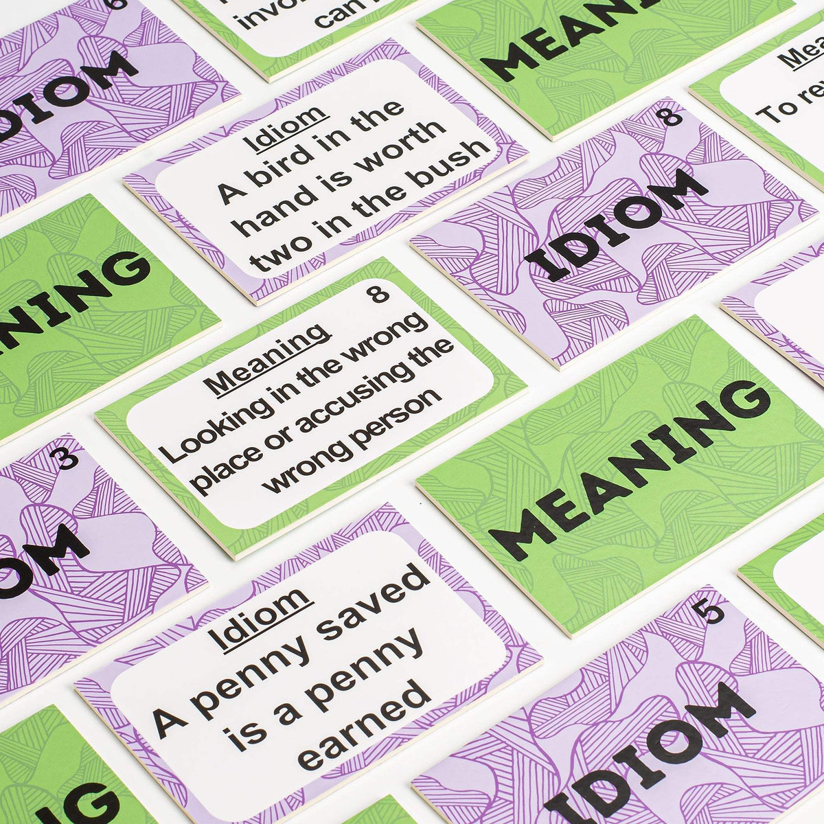 Memory Card Game | 80 Cards | Lyric And Idiom Themes | Dementia Therapy