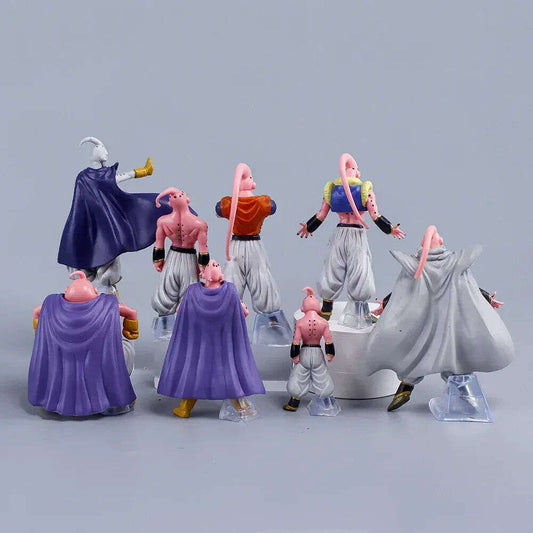 8 pcs Majin Buu Figure Set, Super Evil Kid Innocent Fat Dragon Ball Z Figurines