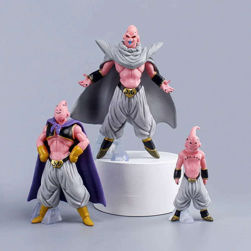 8 pcs Majin Buu Figure Set, Super Evil Kid Innocent Fat Dragon Ball Z Figurines