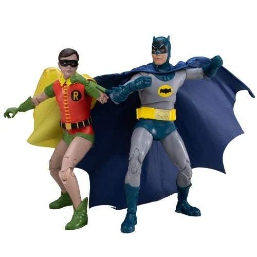 DC Multiverse McFarlane Batman Action Figure | Classic TV Series | 2-Pack