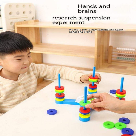 Magnetic Ring Matching Game | Four-Player Set