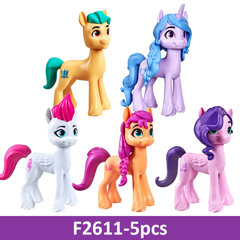 8cm Hasbro My Little Pony Anime Figure Dolls for Girls - ToylandEU